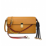 V&auml;ike ruudukujuline kott Uus mood Vabaaja mitmek&uuml;lgne &otilde;lakott Messenger-kott Small kollane