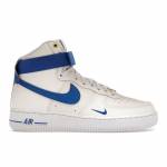 Nike Air Force 1 High SE 40. aastap&auml;ev - Sail Blue Jay Naiste Tossud Kreemjas Valge Metallik-Kuld DQ7584-100 36