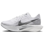 Nike ZoomX VaporFly Next% 3 Valge Particle Grey Naiste Tennised Metallik-H&otilde;bedane Tume Suitsuhall DV4130-100 37.5 white