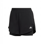 Adidas Aeroready Made For Minimal &Uuml;hev&auml;rvilised Logoga Kiiresti Kuivavad Fitness-l&uuml;hikesed p&uuml;ksid Naistele Alaosad Must HN1044 L
