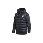Adidas Juventus Color Block kamuflaaž kapuutsiga puuvillane jope meeste talve&uuml;ler&otilde;ivad sinine DX9202 L