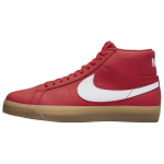 Nike Zoom Blazer Mid SB Orange Label - Punased Meeste Tennised Valge Kummi-Helepruun FJ1680-600 42.5