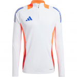 Adidas Ameerika Retro Jalgpalli Treening Poollukuga Pika Varrukaga Dressipluus Meeste Dressipluus Valge JF4197 M