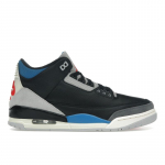 Air Jordan 3 Retro OG Rare Air Meeste tossud Must T&scaron;iili-punane Neutraalhall IB8967-004 40