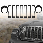 V&otilde;re Grillilisand+Esitulede Suunatule Katte Liist 2018-2023 Jeep Wrangler JL-i jaoks