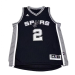 Adidas NBA F&auml;nniv&auml;ljaanne Leonard Spurs Mugav Pehme Nahas&otilde;bralik Mitmek&uuml;lgne V-kaelusega Korvpallivorm Unisex vorm 7470A-304-K91585 S