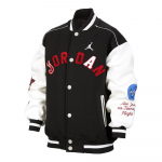 Jordan Jope Seisev Krae Stiilne Lihtne Pikkade Varrukatega Must Meeste jakid IF3746-010 S