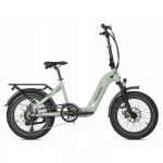 Elektriratas - JOBOBIKE - Romer C - 250W - 48V - 15Ah - 20 tolli - Roheline roheline