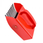 Marjakorjaja Mustikakamm Metallist Kammiga Ergonoomiline K&auml;epide Lihtsaks Mustika-Pohlade Korjamiseks