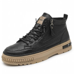 Meeste T&ouml;&ouml;jalatsid V&auml;ljas K&otilde;rge S&auml;&auml;rega Vabaaja Jalatsid K&otilde;rgekvaliteediline Nahk Meeste Saapad Kevad Tossud Pahkluusaapad Talv Disainerjalatsid 44