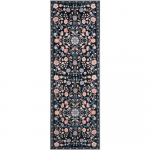 Esikujooksvaip K&ouml;&ouml;gimatt libisemiskindel Boheemlaslik pestav lilleline matt pehme madala karvaga sissep&auml;&auml;su p&otilde;randamatt pesuruumi vannimatid 50x160cm