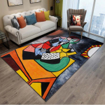 15 suurust Abstraktsed Picasso maalid Kunstilised vaibad Magamistoa p&otilde;randavaibad Elutuba Kodu kaunistus Pehme flanellmatt Ala vaip Kingitus 160*200cm