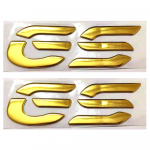 2 tk Mootorratta 3D embleem m&auml;rk kleebis GS paak ratas kleebis R1250GS F850GS F750GS F700GS F800GS F650GS R1200GS jaoks kuld