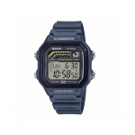 Casio - S&uuml;sinikkiust korpus Vaikne rihm Meeste kvartskell WS-1600H-2AVPF sinine