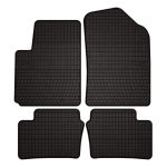 Dywaniki samochodowe gumowe do: Kia Picanto II JE hatchback (2011-2017) - czarne, dopasowane