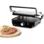 Elektriline grill - UFESA - Jaya 2000 - 2000W - Kleepumatud plaadid 29x23,2 cm - Avaneb 180&deg; must