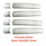 Car upgrade Carbon Car Accessory Door Handle Cover Trim Paste Style 2008 2010 20112013 For NISSAN X-Trail XTrail Qashqai Chrome General style