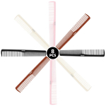 Kammi komplekt, Klassikaline juuksekamm, Peenete ja laiade hammastega, Juuksuri, Hoolduse, S&otilde;lmede lahtikammimise, Jaotamise, Tupeerimise jaoks, Naistele ja meestele, 7 tolli, 4 v&auml;rvi