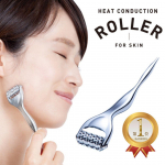 Ranked first mail delivery available thermal conduction treatment roller facial beauty acupuncture eye care face lift-up massage bath protrusion warm