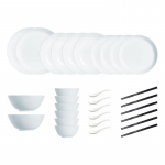 Luminarc Crystal White Jade 30-osaline s&ouml;&ouml;gin&otilde;ude komplekt