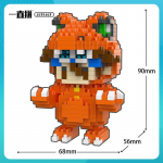 Digitaalne koletis Agumon Gabumon Mini ehitusklotsid Piyomon Greymon DIY mikroklotsid Tentomon Gomamon figuurid M&auml;nguasjad lastele Kingitus No Box