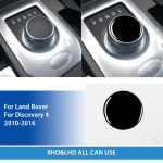 Land Rover Discovery 4 2010-2016 autotarvikud Salongi k&auml;igukangi nupu kate Viimistluskleebis L&auml;ikiv must plastikust modifikatsioon 2