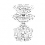 Kahekihiline joogidosaator 6 pitsiga Akr&uuml;&uuml;lalkoholidosaator Veinijagaja Kiirvalamiskohaga Baaritarvikud puhas