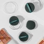 Choyu - 2 tk komplekt: Puudripuhv (erinevad kujundused) Set of 2 - Dark Green