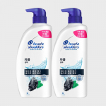 Pea ja &otilde;lad s&ouml;e v&auml;rvi 800 ml &scaron;ampoon 2 tk Charcoal 800ml Shampoo 2pcs [H166*2]