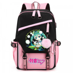Anime Hatsune Miku Tr&uuml;kitud Suure Mahutavusega Seljakott Teismelisele &Otilde;pilasele T&uuml;drukule Poisile Koolikott Raamatukott Naistele Veekindel Reisi-Kott Kingitus