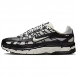 Nike P 6000 Abrasion Resistant Low top Casual Running Shoes Women's Silver Blue BV1021-011 36.5