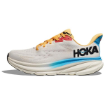 HOKA ONE ONE Clifton 9 Blanc De Blanc Swim Day Women's 1127896-BSW 36 white