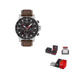 TISSOT Speed Dare Kollektsioon Kvartsmehhanism 30m Veekindlus Meeste K&auml;ekell 45.5mm Must Tihv T125.617.16.051.01 Regular Watch Box