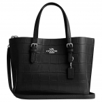 Coach Mollie Totes Nahast Totes Kott Naiste Totes Must CW017-SVBK Basic Set (Bag+Dust Bag)