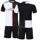 2019-20 Juventus retro kodus&auml;rk #7 Ronaldo, mustvalged jalgpallis&auml;rgid 28