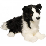 Douglas Chase Border Collie Must Valge 16 41 Cm Pikk