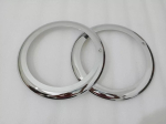 Esitulede kinnituskomplekt Bezel Kroomitud Velje Liist 8 Willys Jeeps Veoauto gray