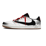 Travis Scott x Jordan Air Jordan 1 Fortune Must Logo 7.0 Madal libisemiskindel Madalad Vintage Korvpallijalatsid Naiste DZ4137-700(Team1897-) 42