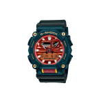 Casio G-Shock Kaug-Ida Pop-Aasia Piiratud V&auml;ljalase Hiina Draakoni Seeria Qinglong Veekindel Kvartsmehhanism Vaikne Rihmaga K&auml;ekell Meeste kellad GA-900DBR-3A Dark Green Case