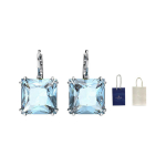 Swarovski Millenia ruudukujulised roodiumiga kaetud k&otilde;rvar&otilde;ngad Naiste k&otilde;rvar&otilde;ngad 5619472 Box (Random Color)