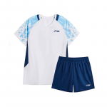 Li Ning Sulgpalli Seeria V&auml;rviplokk Kiiresti Kuivav Hingav Treening V&otilde;istlus L&uuml;hikeste Varrukatega L&uuml;hikesed P&uuml;ksid Vabaaja Spordidress Unisex &uuml;likond AATV077-2 S
