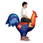 Kukega t&auml;ispuhutav kost&uuml;&uuml;m Nukk Kost&uuml;&uuml;m Nukk Kost&uuml;&uuml;m Maskott Kost&uuml;&uuml;m Esituskost&uuml;&uuml;m Halloweeni peo rekvisiidid Adult 150-190cm blue