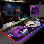 M&auml;ng M-Murder Drones Hiirematt RGB Taustvalgustusega Hiirematt S&uuml;learvuti Hiirematt S&uuml;learvuti M&auml;nguri Arvutilaud M&auml;ngutarvikud RGB600x300x3mm