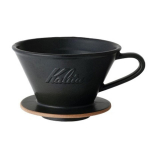Kalita Mino keraamika x Wave Dripper MI 185 Keraamiline tass Mahutavus Dripper, 2-4 (Liivamust)