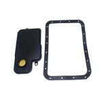 MR528836 is suitable for Mitsubishi Pajero V73V77V93V97 Jinchang V5A51 automatic wave box filter and oil pan gasket 2705A045 Filter and pad 1GE black