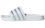 Adidas Wmns Adilette Slide 'White Iridescent' Naiste FV0041 38