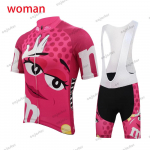 Roosa Jalgrattas&auml;rgi Komplekt Naistele Suvine Traksip&uuml;ksid Mtb Ropa Ciclismo Rattariided Riided Ma&iacute;lllot Ciclismo XS（old）