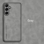 Luksuslik lambanahast silikoonist PU-nahast telefoni&uuml;mbris Samsung Galaxy A37 A57 jaoks Pehme kaitsev alus tagakaas Samsung Galaxy A57 jaoks Galaxy A37 hall v&auml;rv