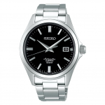 Seiko Poes eksklusiivne mudel SZSB012 Valmistatud Jaapanis Mehaaniline Automaatne manuaalne Kuup&auml;ev H&otilde;bedane Must [Seiko Kell] Meeste Kell, (m&auml;hisega), Kalender,