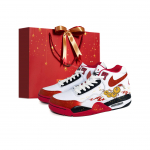 Nike Flight Legacy Instant Wealth CNY Polsterdus Libisemisvastased Keskmise k&otilde;rgusega Vintage Korvpallijalatsid Meeste Punane Valge BQ4212-100(team488-) 43